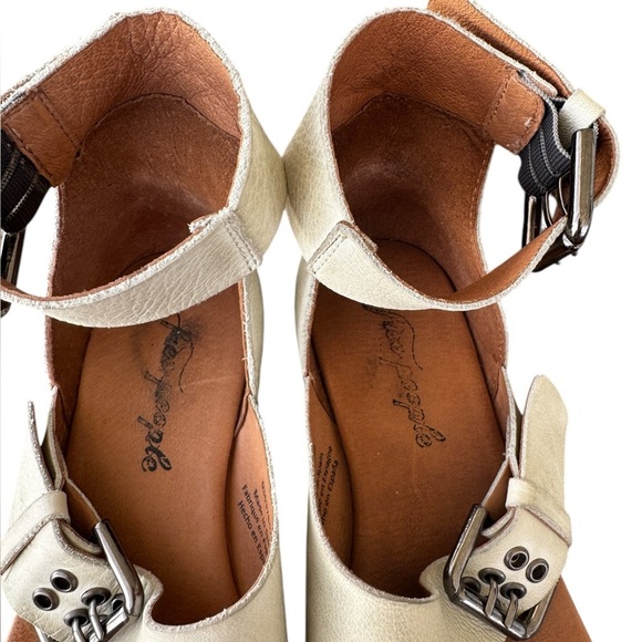 Free People Marco Boot Sandal Gladiator Boho Mint Green Size 37.5 - Picture 11 of 12